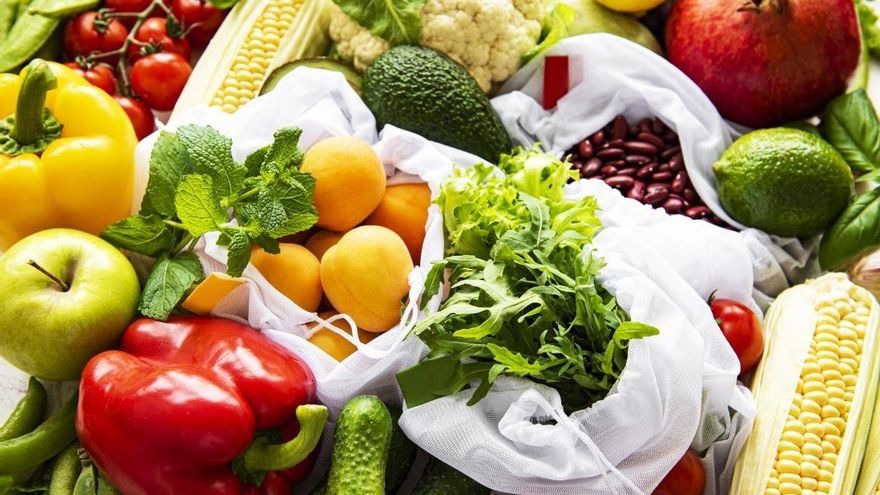 Alimentos, desperdicio alimentario, comida saludable.