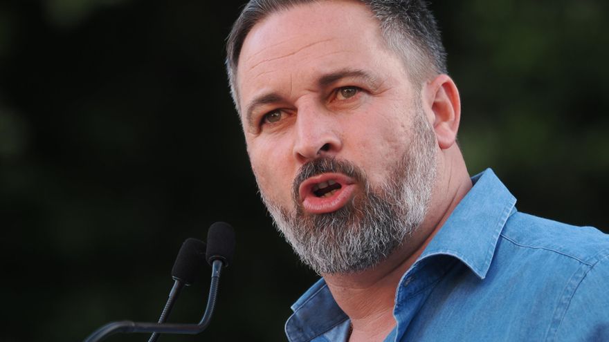 Archivo - El líder de Vox y candidato del partido a presidir el Gobierno, Santiago Abascal.