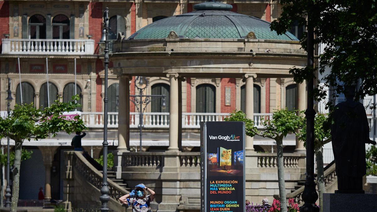 Archivo - Plaza del Castillo de Pamplona.