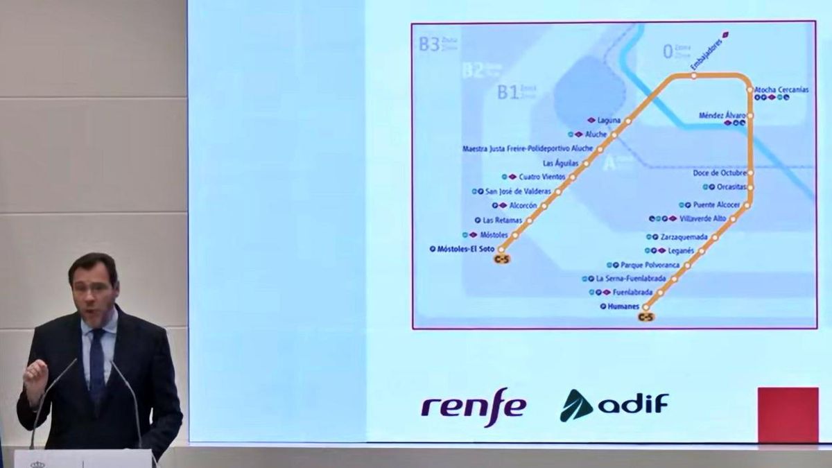 La C-5 de Cercanías Madrid, la línea más utilizada de España, sufrirá dos veranos de cortes para disparar su capacidad