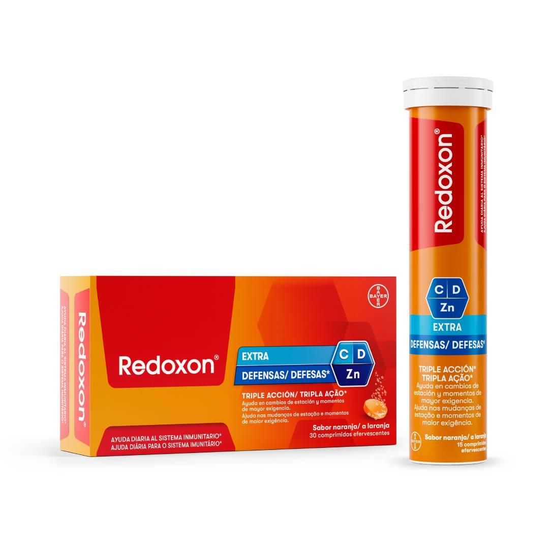 Redoxon Extra Defensas como complemento a una alimentación saludable
