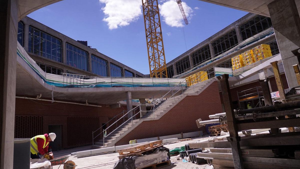 Las megaoficinas de Legazpi empezarán a recibir funcionarios del Ayuntamiento de Madrid en primavera de 2027