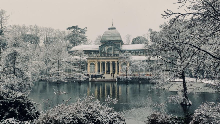 Primera nevada del año en Madrid: galerías de fotos de los lectores