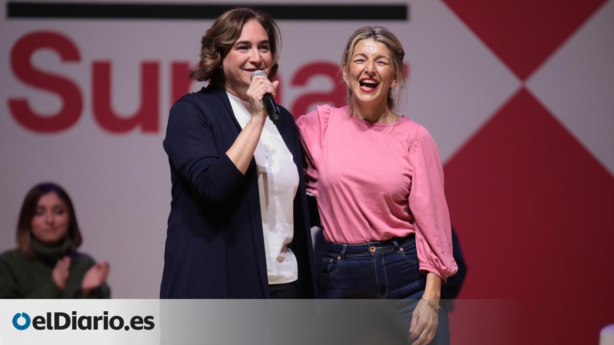 Yolanda Díaz exhibe el apoyo de los comuns en la recta final del ...