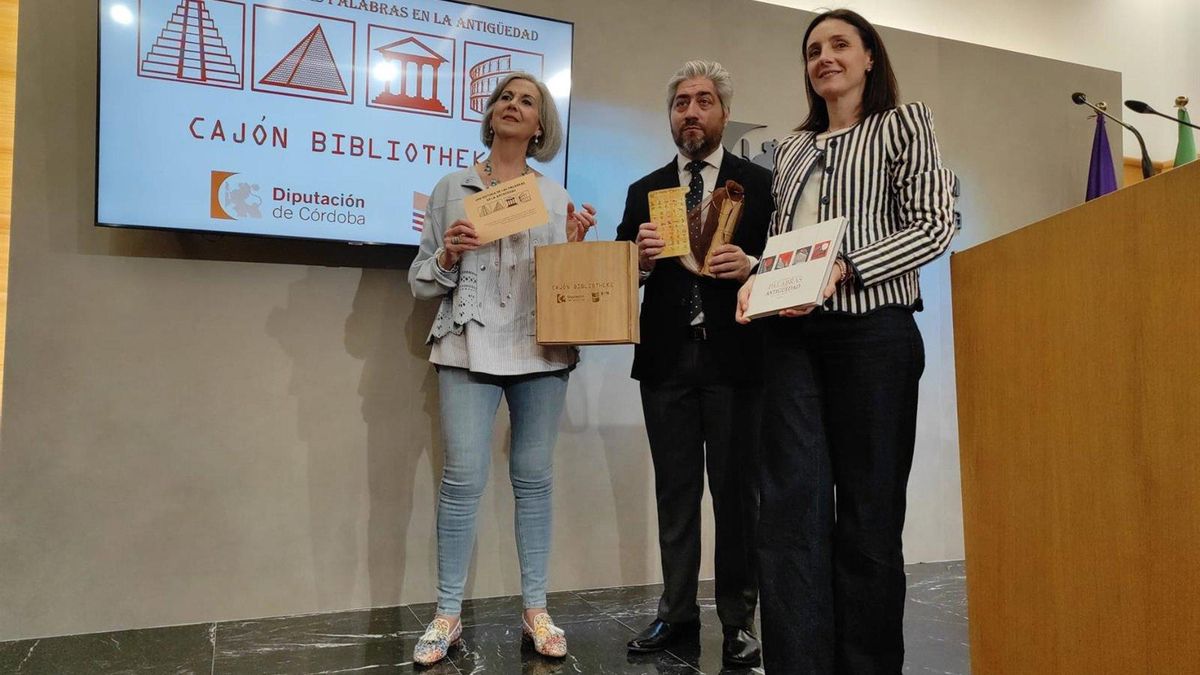 'Una historia de las palabras en la Antigüedad': material sobre escritura de cuatro civilizaciones para bibliotecas de la provincia