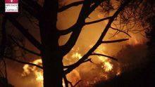 Incendio en la Sierra de Espadán (Castellón)