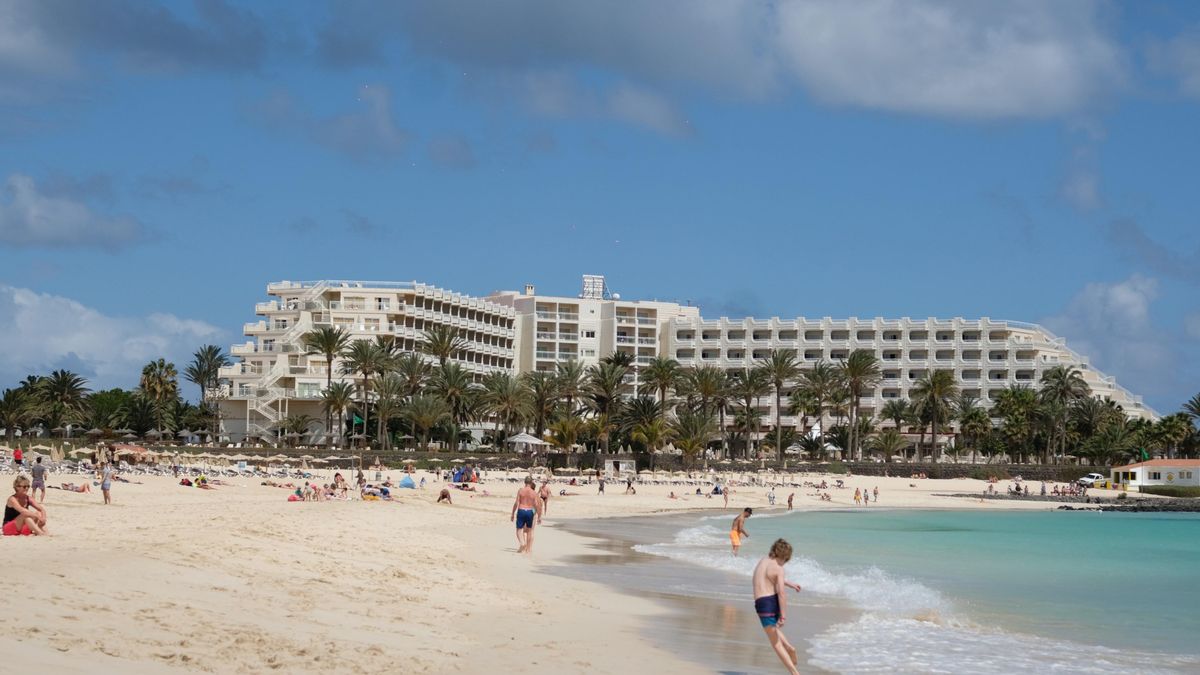 Imagen de archivo del Hotel Riu Club Oliva Beach, en Fuerteventura, dentro del parque natural Dunas de Corralejo. 