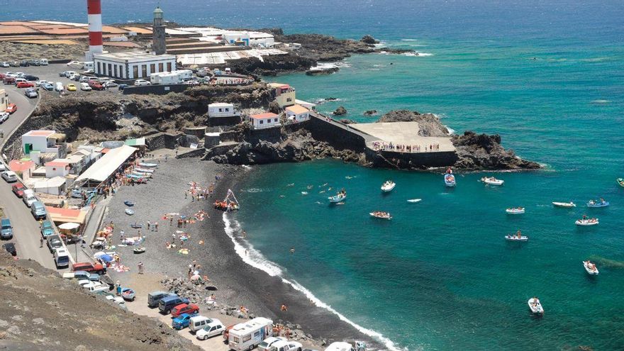 Zona del Faro de Fuencaliente.