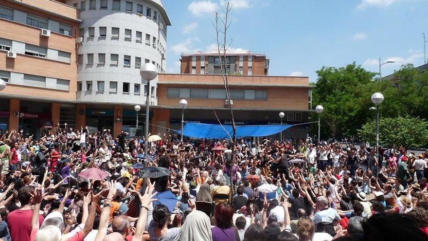 La “revolución” también fue en los barrios y su historia desmiente algunos tópicos sobre el movimiento 15M