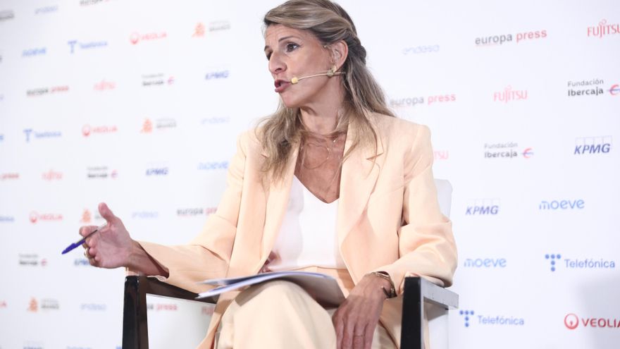 Archivo - La vicepresidenta segunda del Gobierno y ministra de Trabajo y Economía Social, Yolanda Díaz.