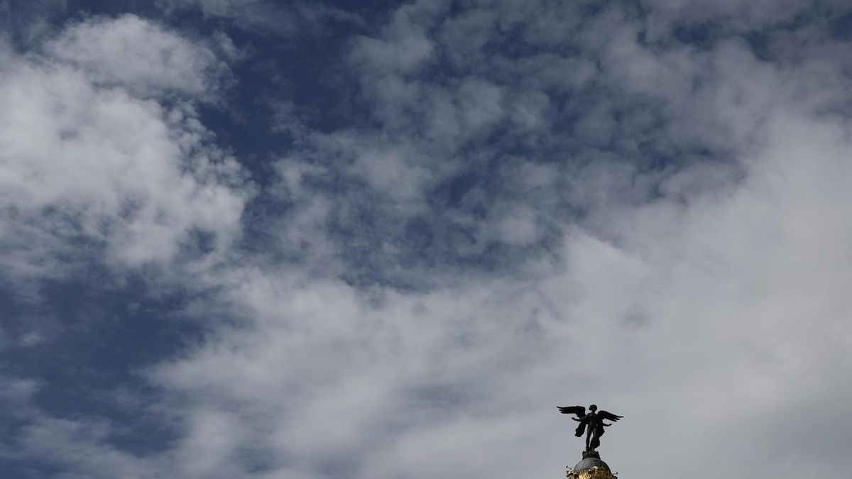 Cielo nublado en Madrid en el comienzo de una semana con regreso de las lluvias