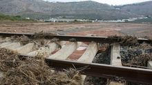 Restablecido el tráfico de tren entre Málaga y Córdoba tras las inundaciones