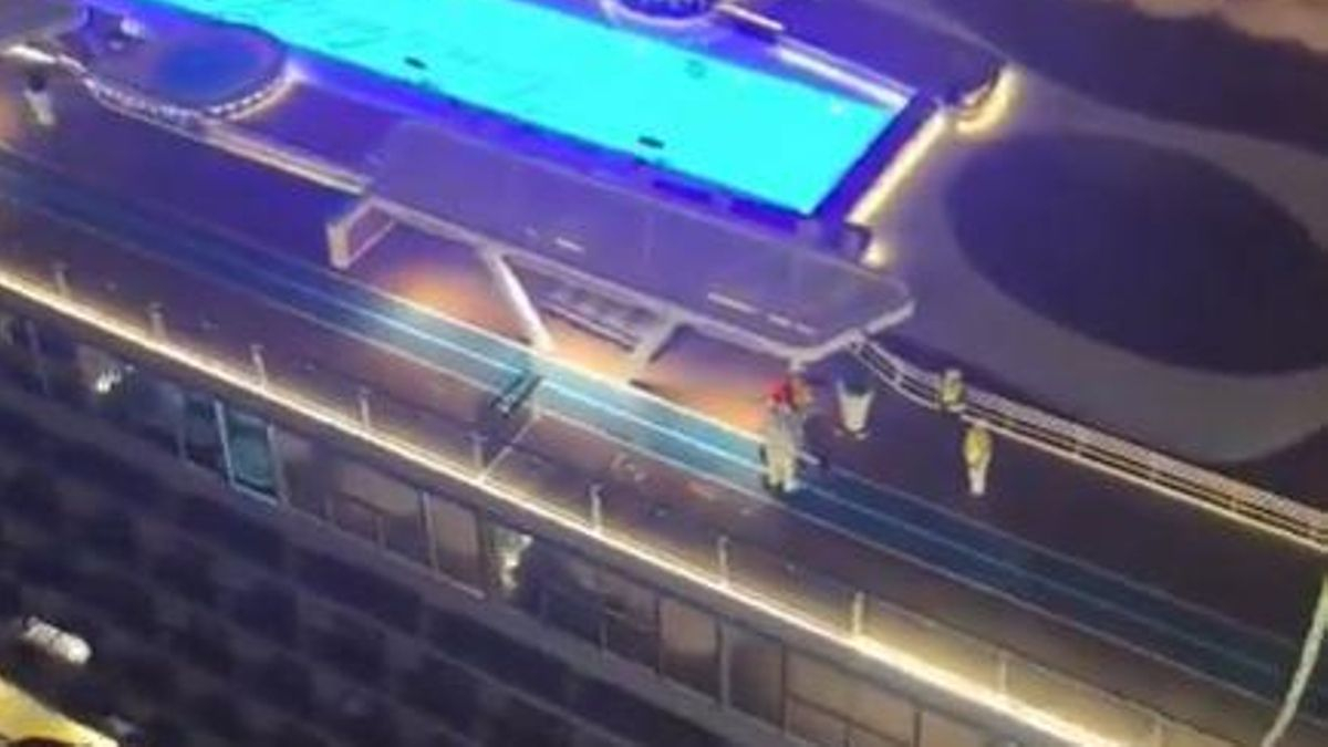 Evacuada en helicóptero a Tenerife por razones médicas una pasajera estadounidense que viajaba en un crucero