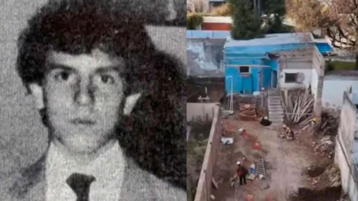 Los restos de Diego fueron encontrados en el jardín de una casa lindante con la que alguna vez ocupó Gustavo Cerati.