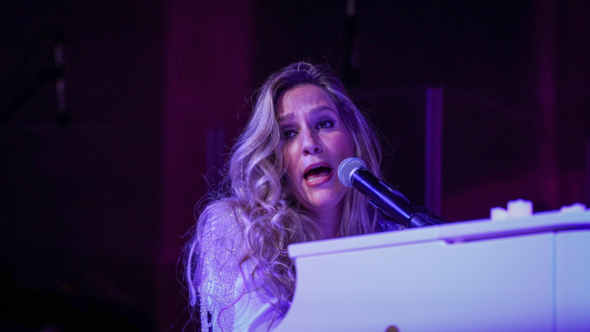 El concierto de María Toledo en el Patio de los Naranjos en la Noche Blanca del flamenco