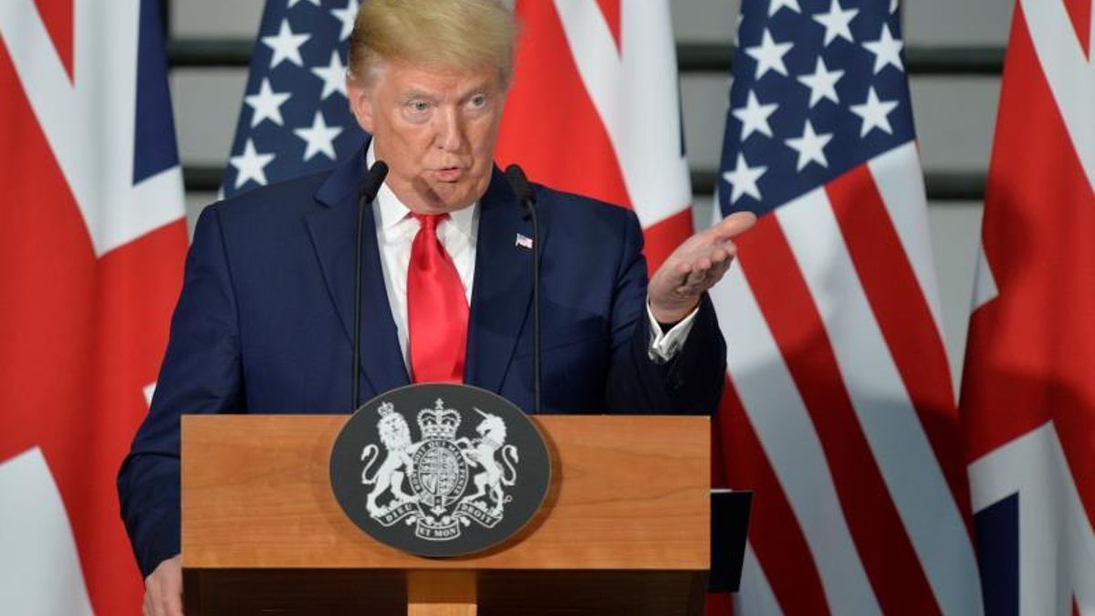 El presidente de Estados Unidos, Donald Trump.