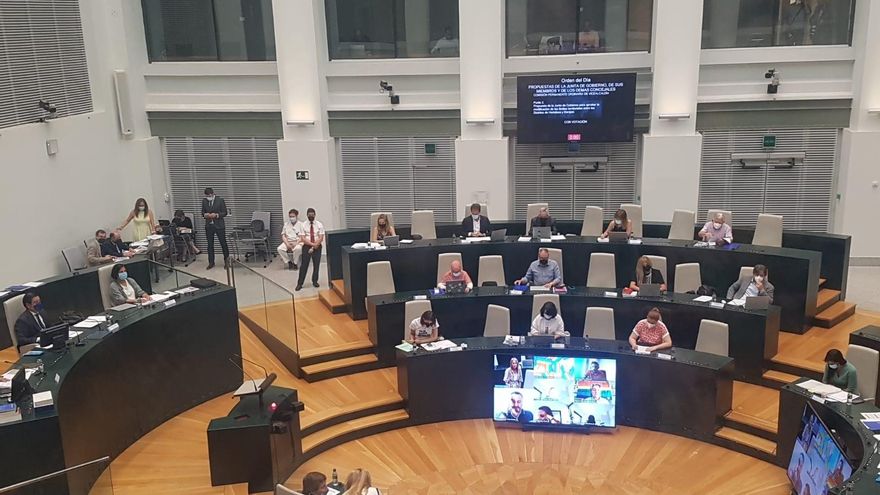 El Pleno del Ayuntamiento de Madrid.