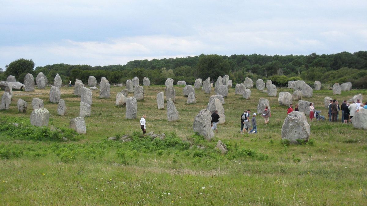 Los grandes alineamientos de Carnac suman más de 2.500 monolitos.