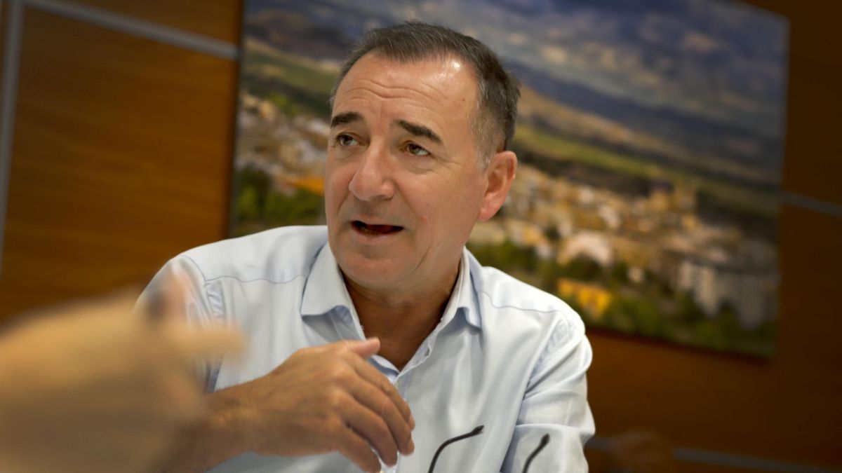 Robert Raga, durante la entrevista con elDiario.es.