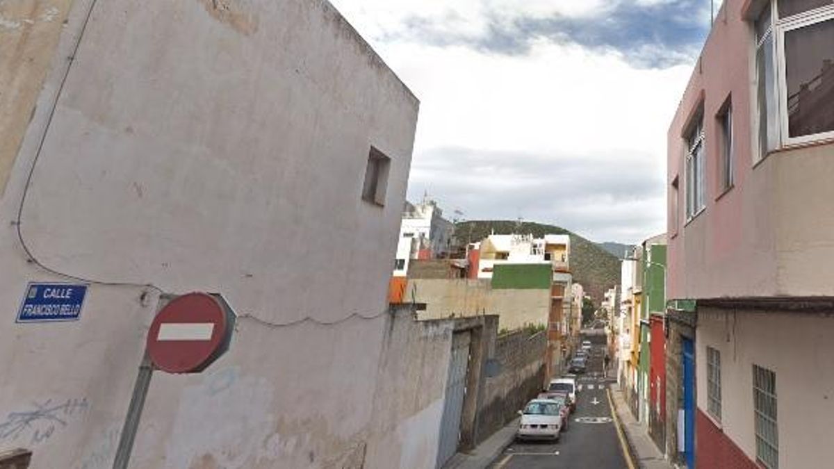 Calle Francisco Bello, en el municipio tinerfeño de La Laguna