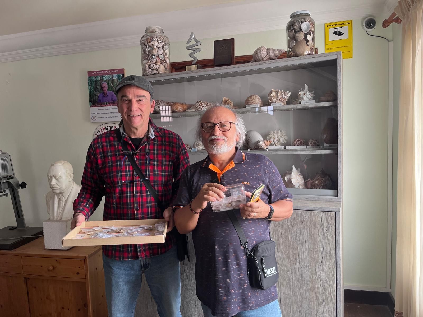 Rafael García y Zoltán Peter Eróss.