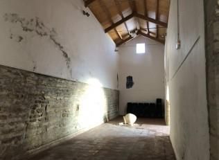 Interior del Molino del Duque en Aguilar de la Frontera.