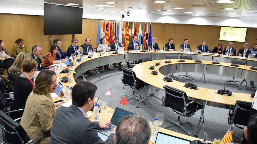 La consejera de Economía, Empresas y Empleo, Patricia Franco, ha asistido al pleno del Consejo Interterritorial de Internacionalización