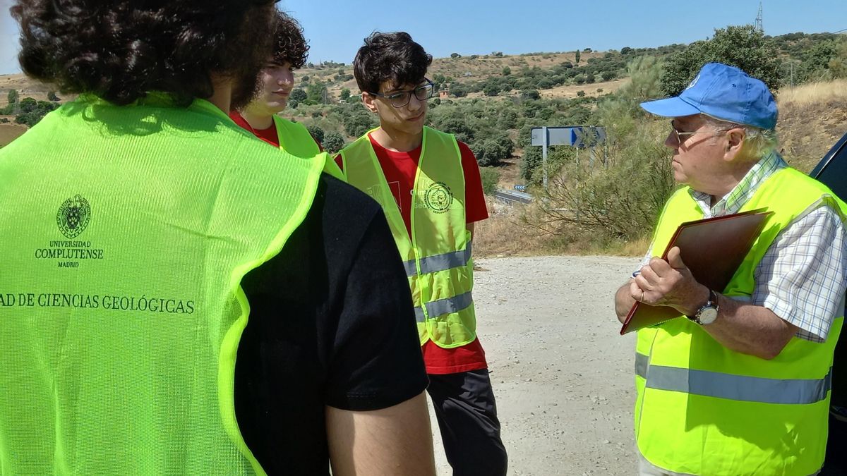 Alumnos de institutos madrileños en las Olimpiadas de Geología