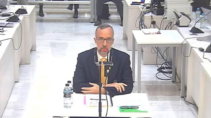 Francisco Martínez, exsecretario del Estado de Seguridad con el PP de Rajoy, declara en la Audiencia Nacional por el caso Kitchen