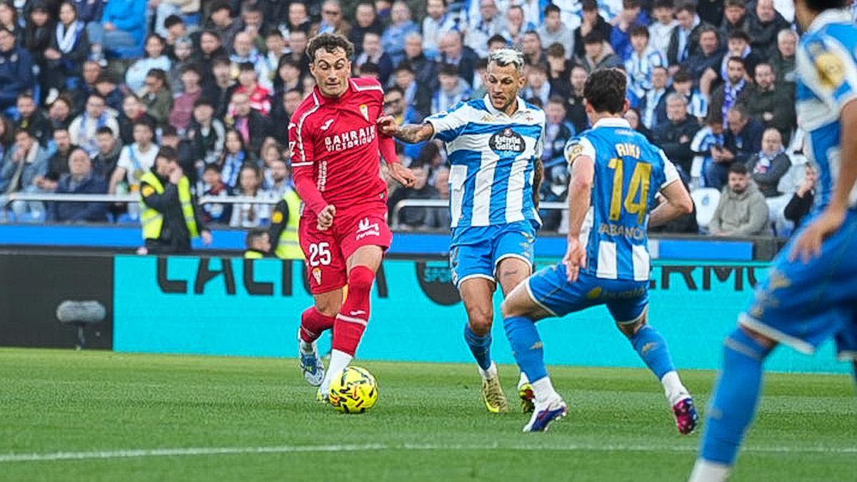 Las imágenes del RC Deportivo de La Coruña - Córdoba CF