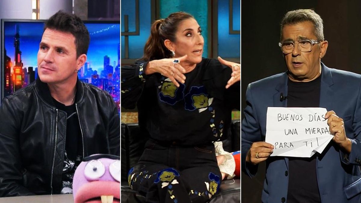 'El Hormiguero' (15.4%) cierra su semana con más distancia sobre 'La Revuelta', que hace buen tándem con Buenafuente (12.4%)