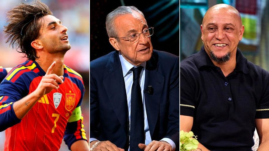 Mucho fútbol en TV con España (24.3%), el 'Horizonte' de Florentino (12.5%) y 'La Revuelta' con Roberto Carlos (12.2%)