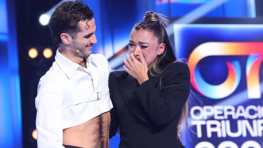 Carlos y Laura, en la gala 4 de 'OT 2025'