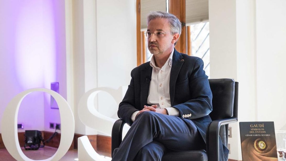 El historiador de arte experto en Gaudí César García Álvarez.