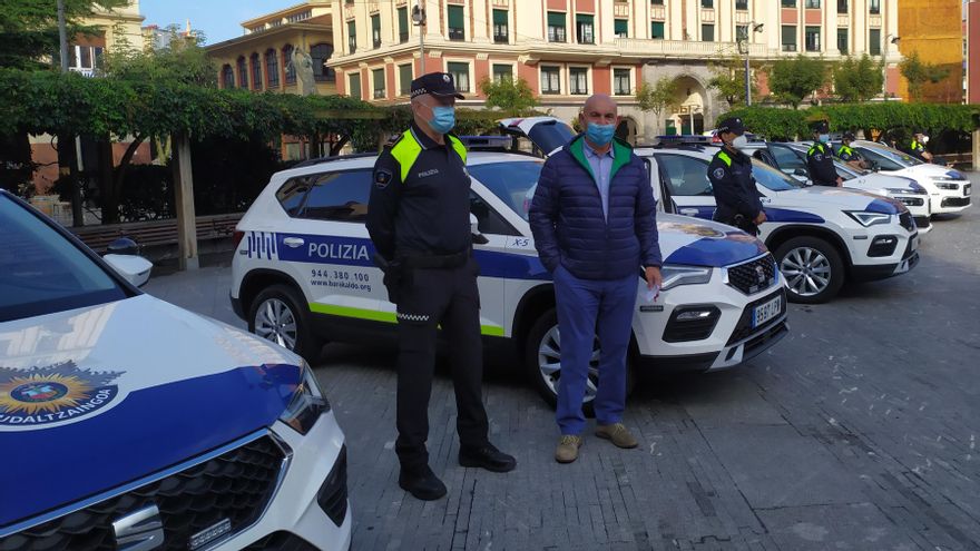 La Policía Local de Barakaldo renueva su flota de vehículos para prestar mejor servicio a la ciudadanía
