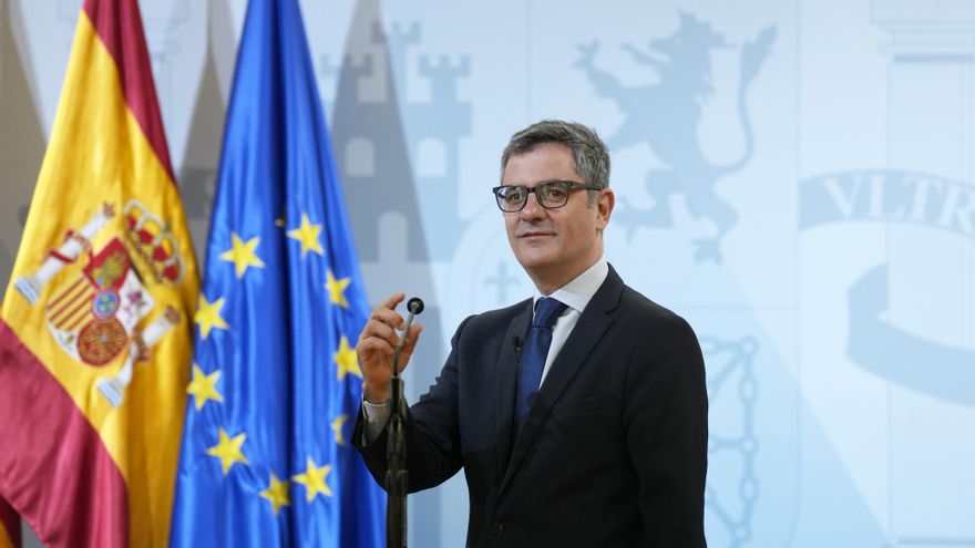 Bolaños espera que la reforma de la Justicia pueda aprobarse "después del verano"