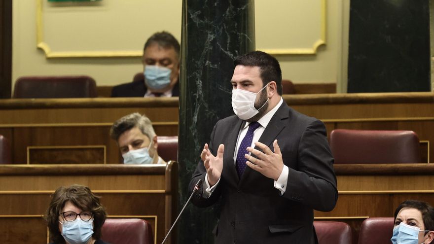 El diputado de EH Bildu, Jon Iñarritu, en una imagen de archivo.