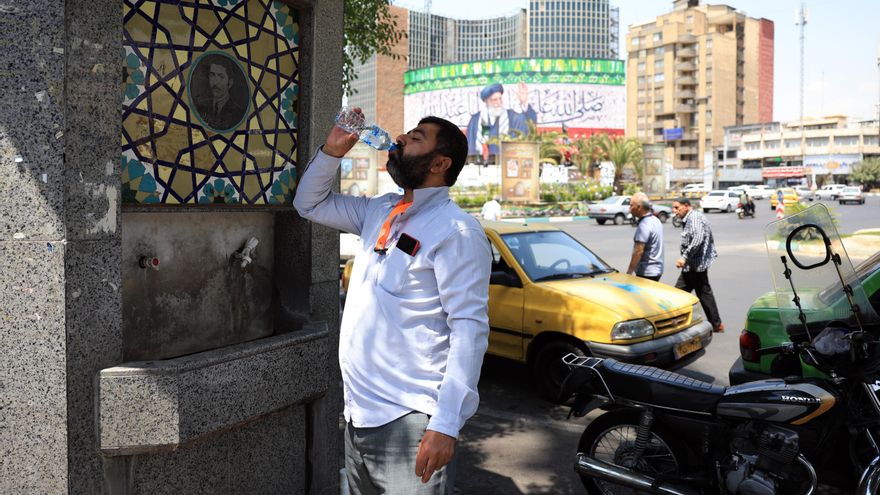 Irán, casi paralizado por la ola de calor extrema en medio de una crisis hídrica y apagones