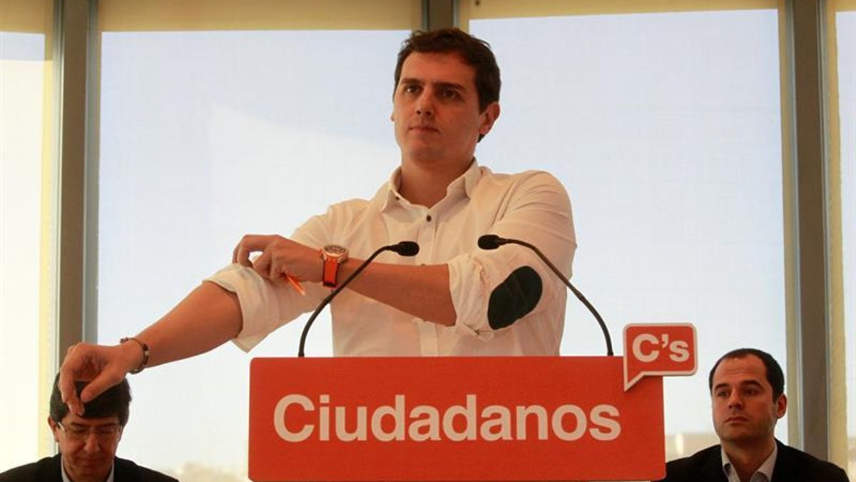 El líder de Ciudadanos, Albert Rivera.
