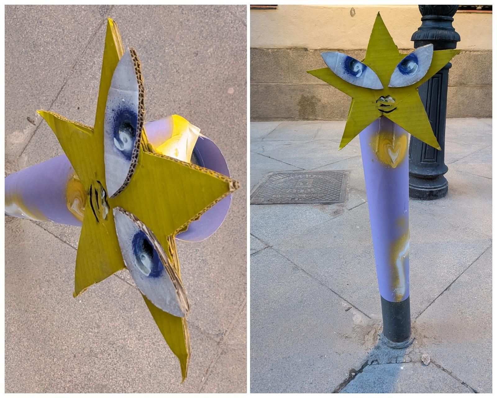 27 - Bolardo estrella