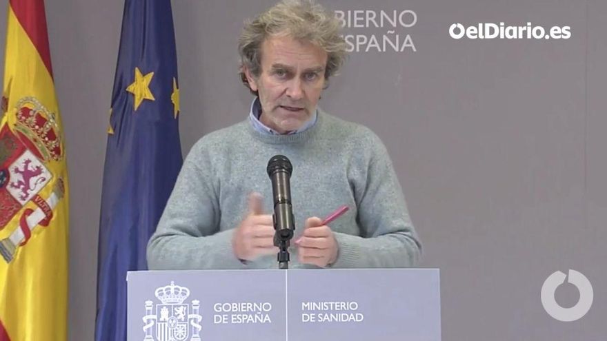 Fernando Simón en rueda de prensa