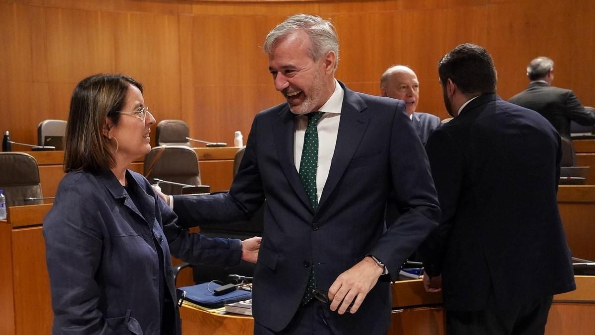Aragón abre curso político: PP y Vox se rehúyen hasta en las fotos para evitar que la coalición se agriete