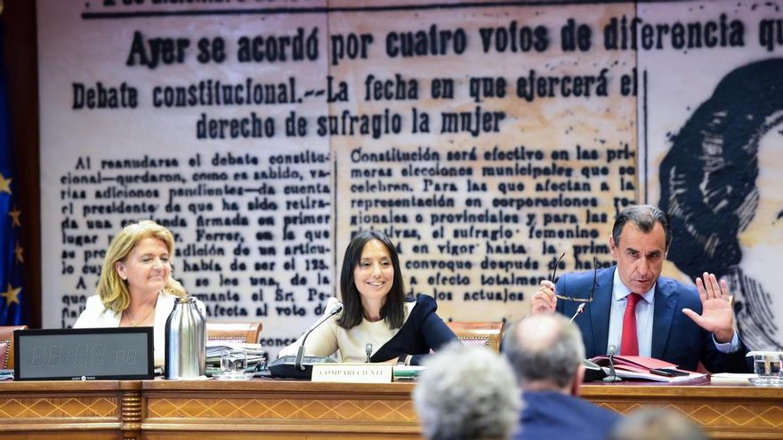 La directora general de la Guardia Civil, Mercedes González Fernández, comparece ante la Comisión de Interior, en el Senado, a 16 de junio de 2026