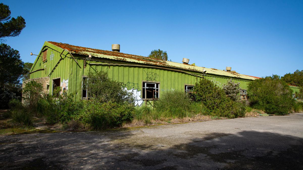 El estado actual de la base que en su momento alojó una treintena de militares estadounidenses.