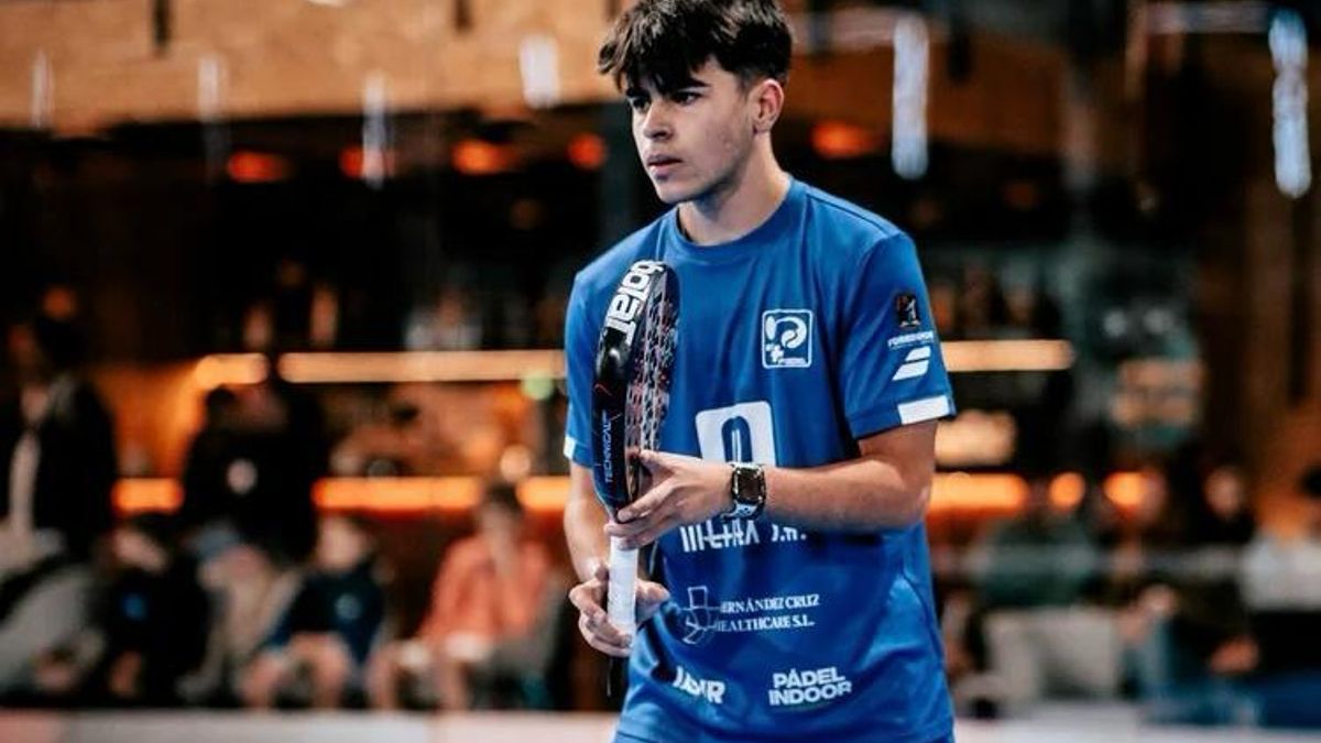 El jugador cacereño es número uno del ranking extremeño junior