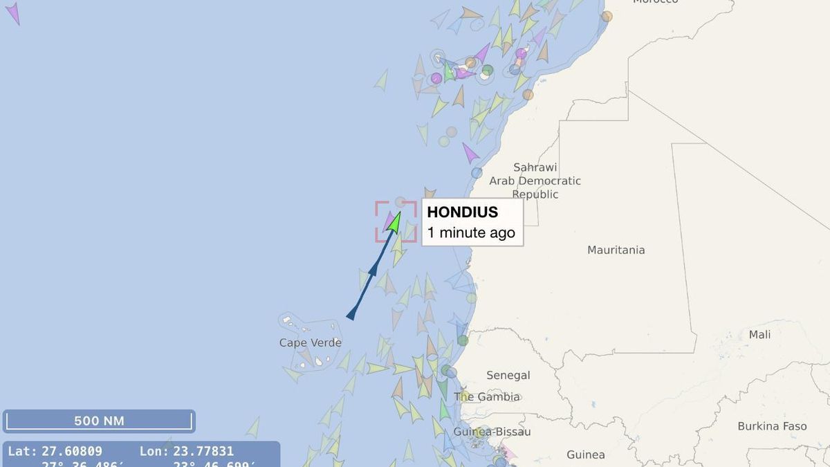 ¿Dónde está el crucero MV Hondius? Sigue en directo su viaje hacia Canarias