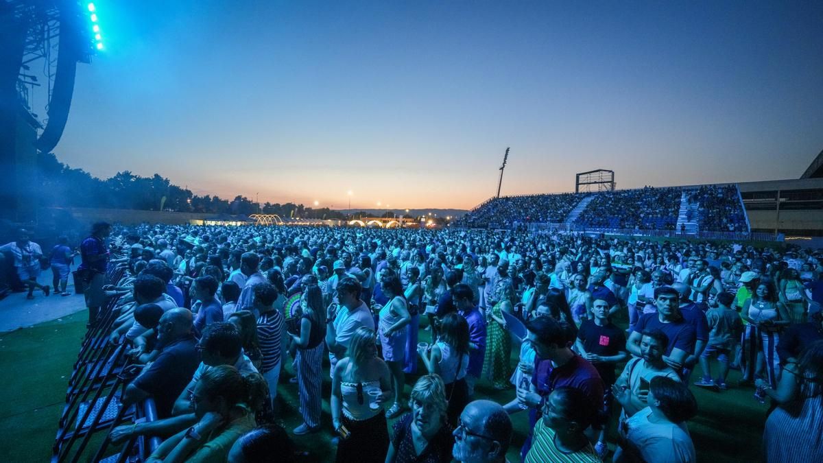 El concierto de La Oreja de Van Gogh en el Córdoba Live.
