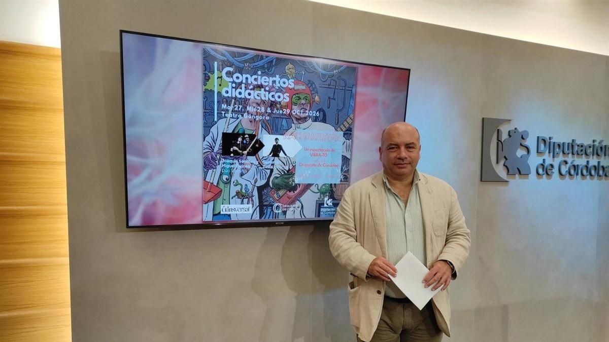 Los Conciertos Didácticos de Diputación acercan la música clásica a escolares de la provincia