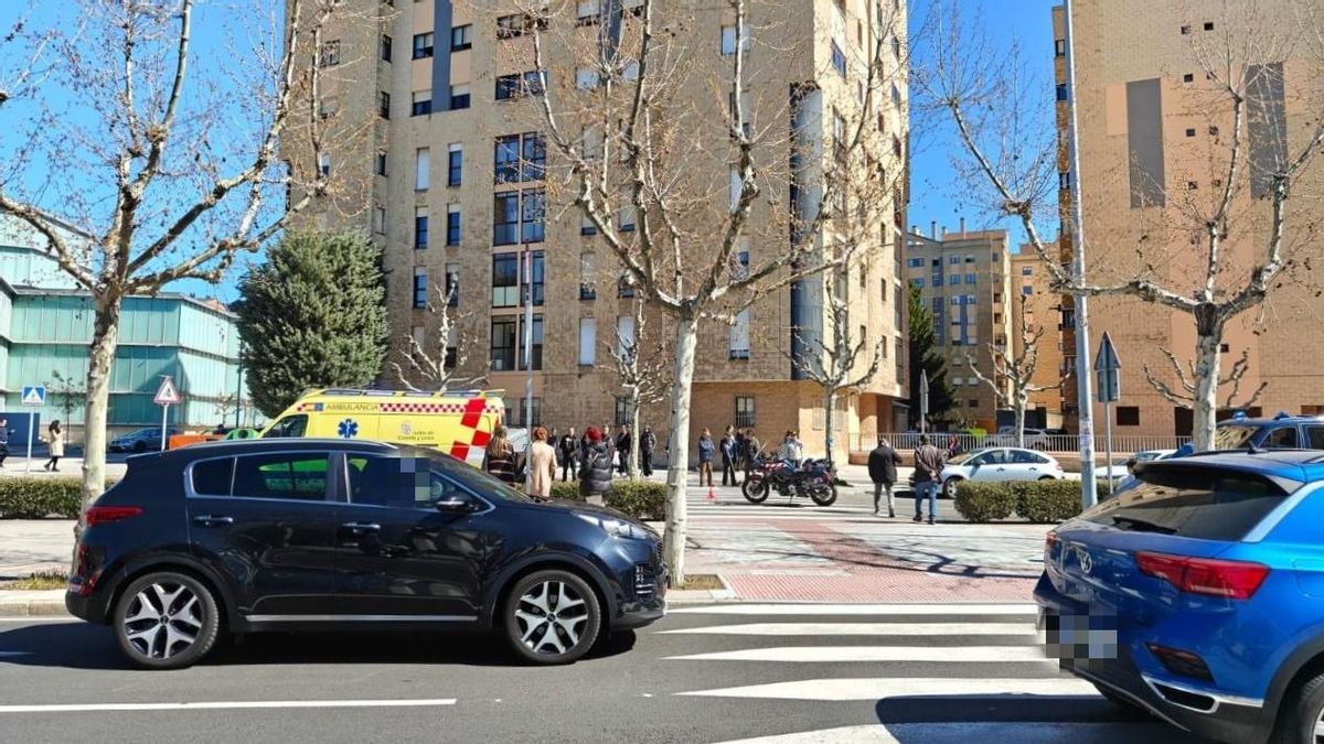 Herido un hombre atropellado en uno de los puntos negros de León, en el barrio de Eras de Renueva