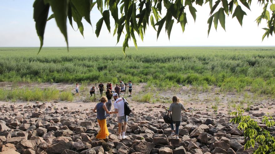 La presa destruida de Ucrania, dos años después: la naturaleza se abre paso, pero puede ser una bomba de relojería "tóxica"